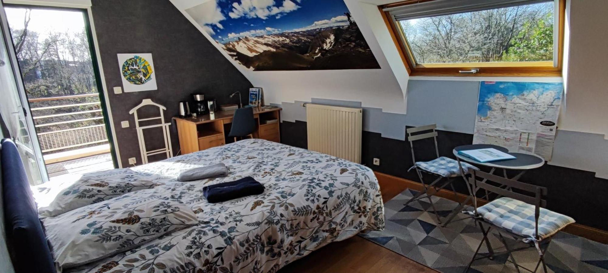 Séjour chez l'habitant Grande Sdb Privée Avec Balcon *